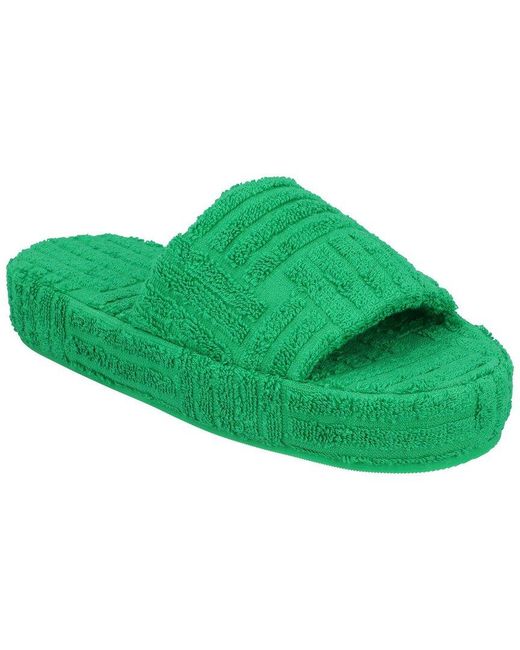 Bottega Veneta Green Cotton Resort Sponge Never Worn (Authentic Pre-Loved)
