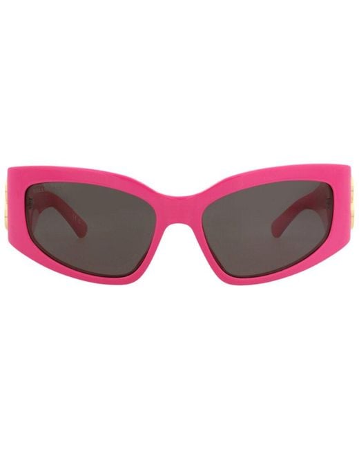 Balenciaga Pink 57mm Sunglasses