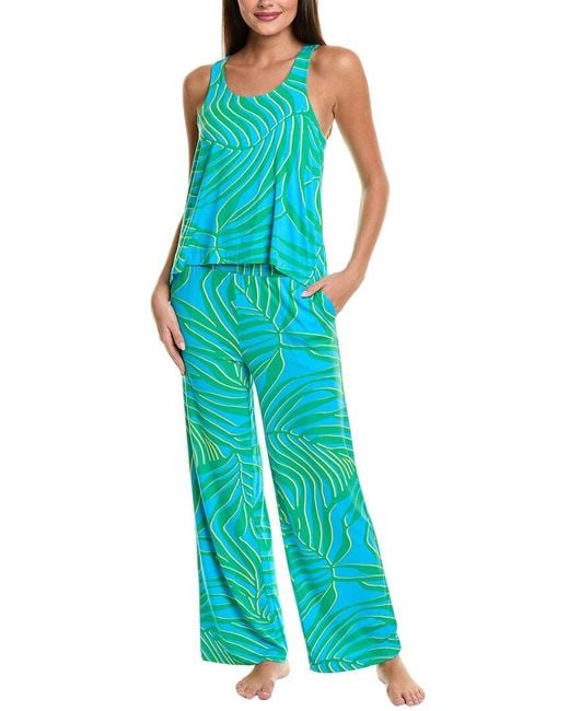 Sanctuary Blue 2Pc Tank & Pant Set