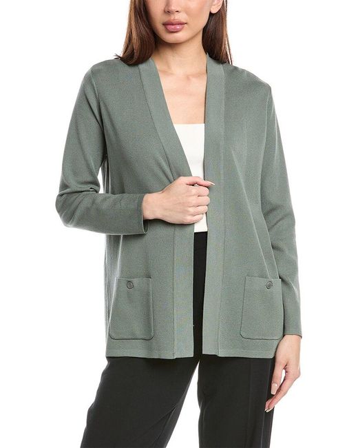 Anne Klein Green Malibu Cardigan
