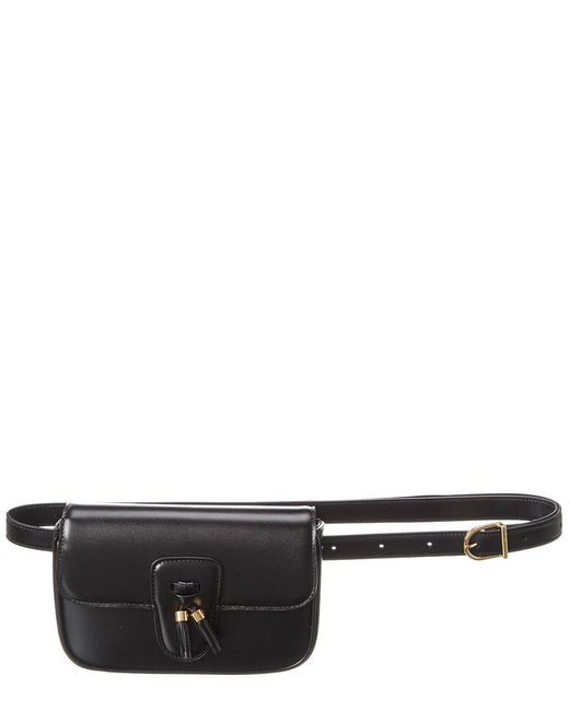 Céline Black Tassels Leather Belt Bag