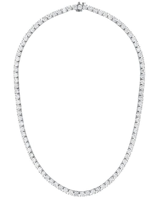 Diana M White Fine Jewelry 18k 8.80 Ct. Tw. Diamond Necklace