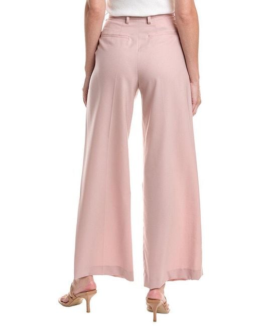 Officine Generale Pink Officine Generale Elia Wool Pant