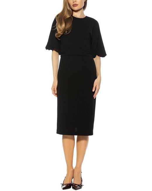 Alexia Admor Black Auden Sheath Dress