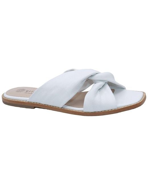 Eric Michael White Memphis Leather Sandal
