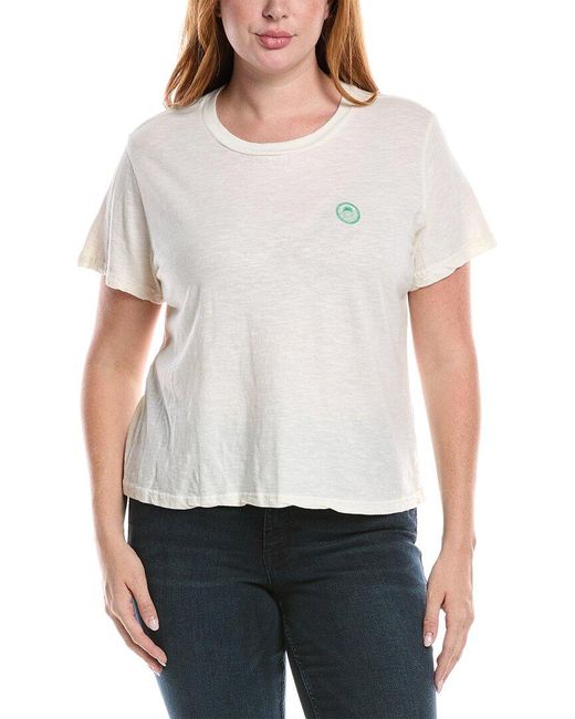 Sundry White Crewneck T-Shirt