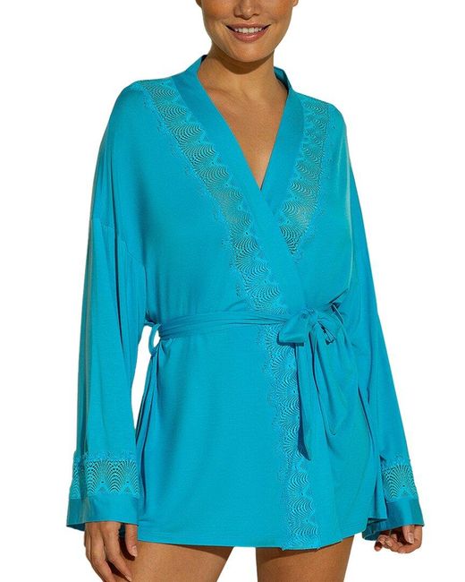 Cosabella Blue Allure Robe