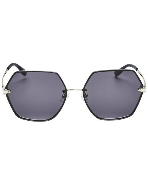 Trussardi Black Str452F 0579 60Mm Sunglasses