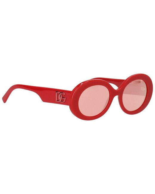 Dolce & Gabbana Red Dg4448 51mm Sunglasses