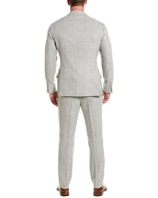 Brunello Cucinelli Gray 2pc Wool Suit for men