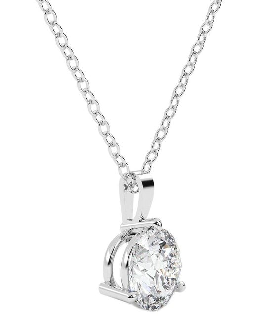 Lab Grown Diamonds White 14k 2.00 Ct. Tw. Lab-grown Diamond Necklace