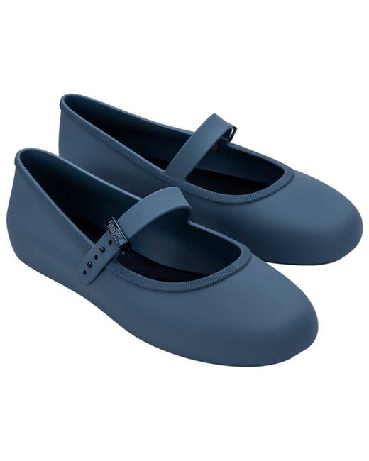 Melissa Blue Soft Ballerina Flat