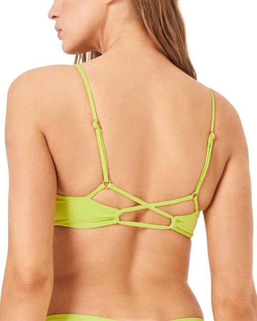 LSPACE Green Riley Top