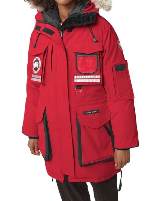 Canada Goose Red Snow Mantra Down Parka