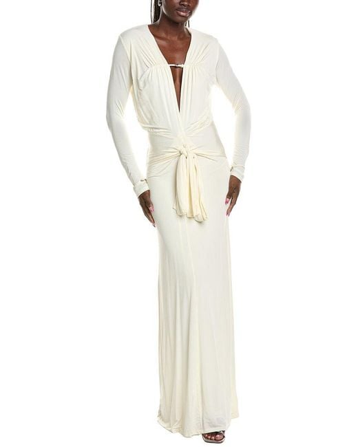 Paris Georgia White Filomena Maxi Dress