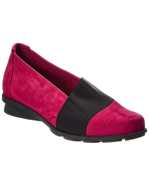 Arche Pink Denoto Leather Flat