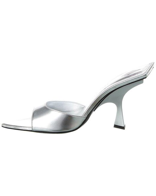 The Attico White Ester Mule