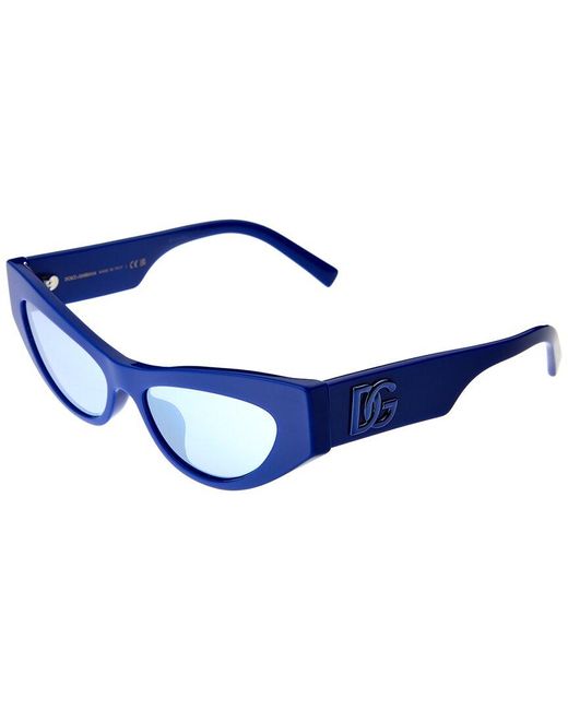Dolce & Gabbana Blue 52mm Sunglasses