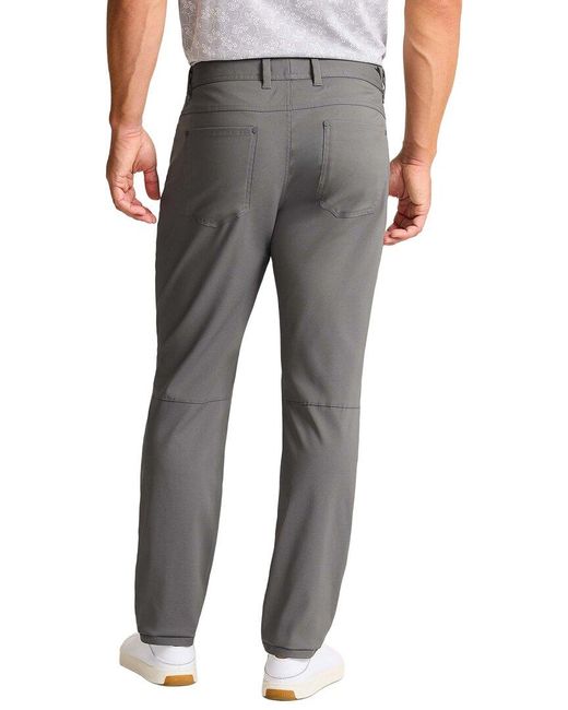 Tommy Bahama Gray Islandzone Performance 5-Pocket Pant for men