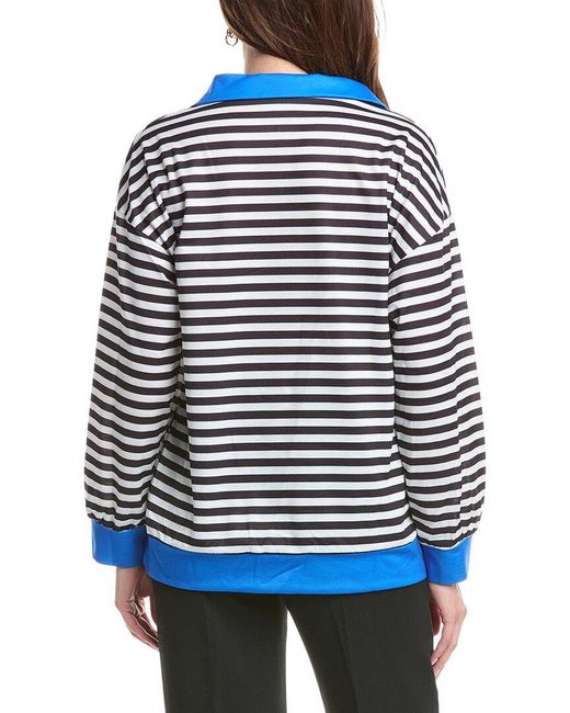 Madison Miles Blue Sweatshirt