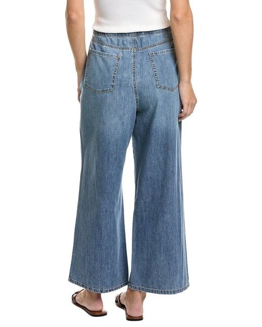 Splendid Blue Cotton Lounge Denim Pant