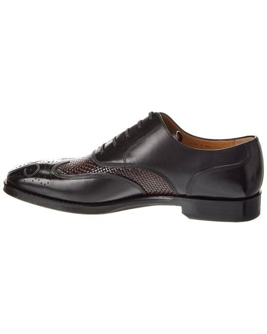 Bally Brown Scalibur Leather Oxford for men
