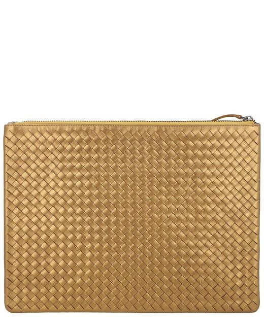 Dragon Diffusion Natural A4 Leather Pochette