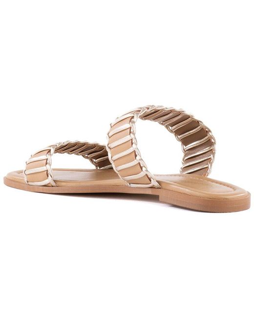 Seychelles Pink Meantime Leather Sandal