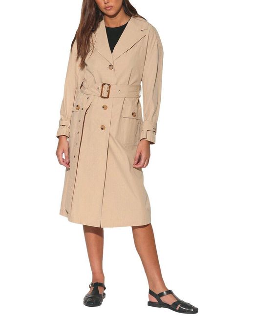 Walter Baker Natural Ryder Trench