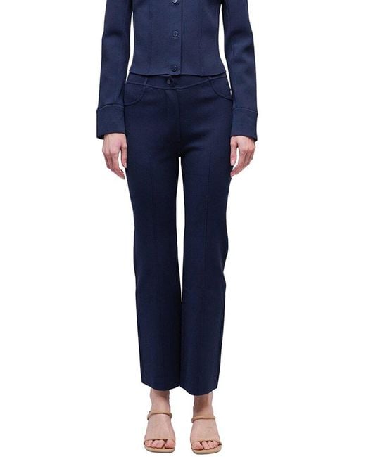 Jonathan Simkhai Blue Ashlon Pant