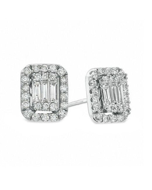 Forever Creations USA Inc. Metallic Signature Collection 14k 0.36 Ct. Tw. Diamond Earrings