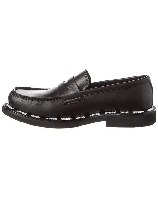 Moschino Black Loafer for men
