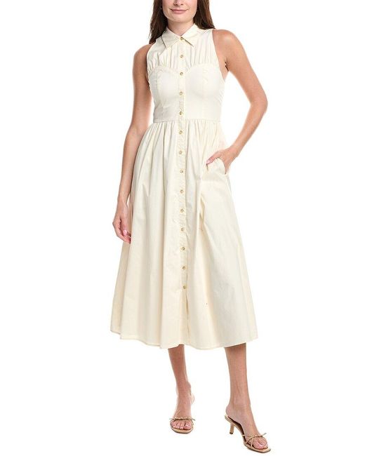 Hutch Natural Vivian Shirtdress
