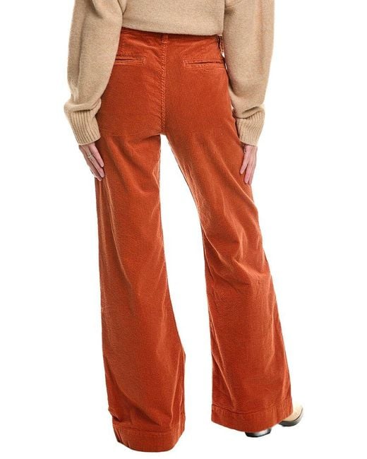 ASKK NY Orange Pintuck Trouser