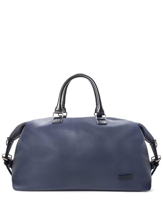 Bugatti Blue Contrast Duffel Bag