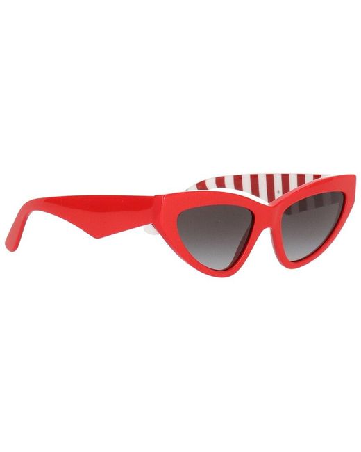 Dolce & Gabbana Red Dg4439 55mm Sunglasses