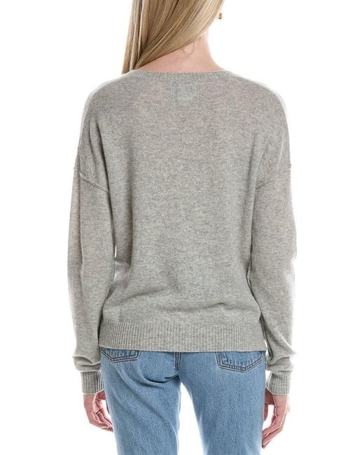 Maison Heritage Gray Manon Cashmere Sweater