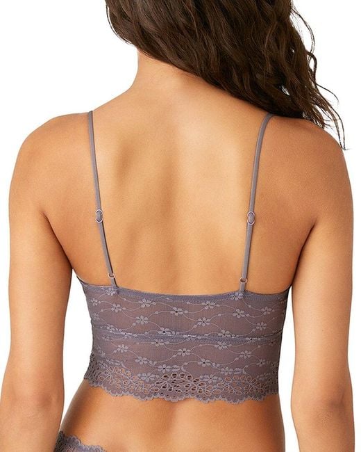 B.tempt'd Gray Inspired Eyelet Bralette