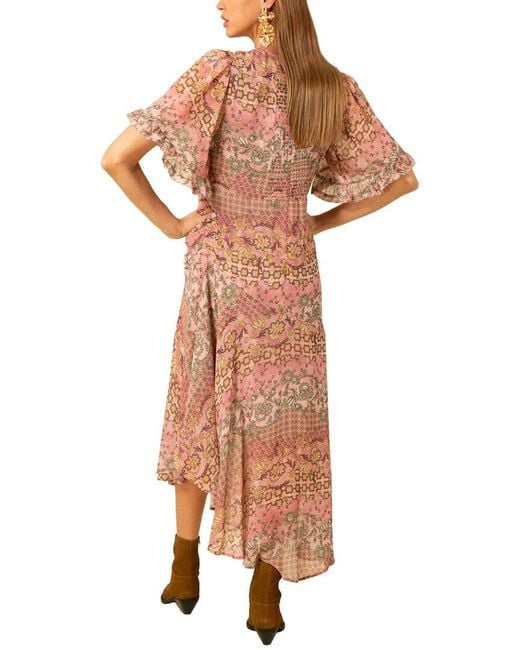Hale Bob Pink Izabella Dress