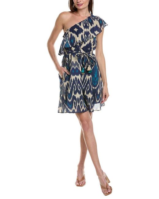 Vanessa Bruno Blue Aleth Mini Dress