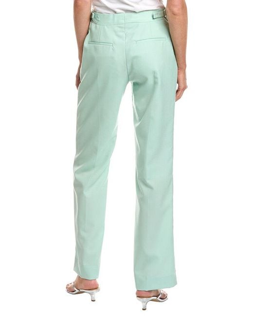 Officine Generale Green Officine Generale Ilenia Wool Pant