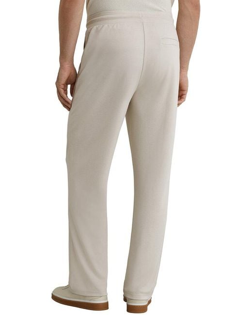 Reiss Gray Lennox Drawstring Trouser for men