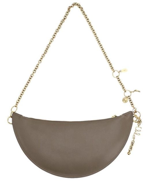 Chloé Metallic Icons Leather Shoulder Bag
