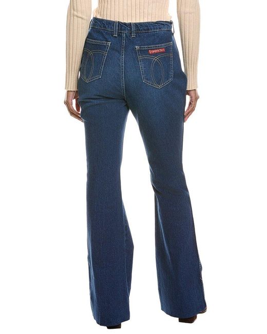 Johnny Was Blue Medium Rinse Flare Jean