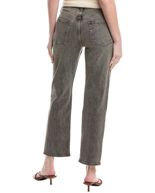 Rag & Bone Gray Ag & Bone Hattie Mid-Rise Ankle Length
