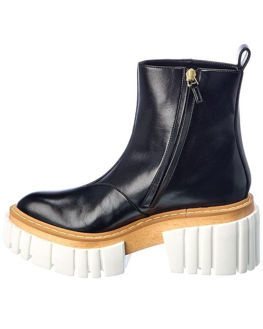 Stella McCartney Blue Emilie Platform Boot