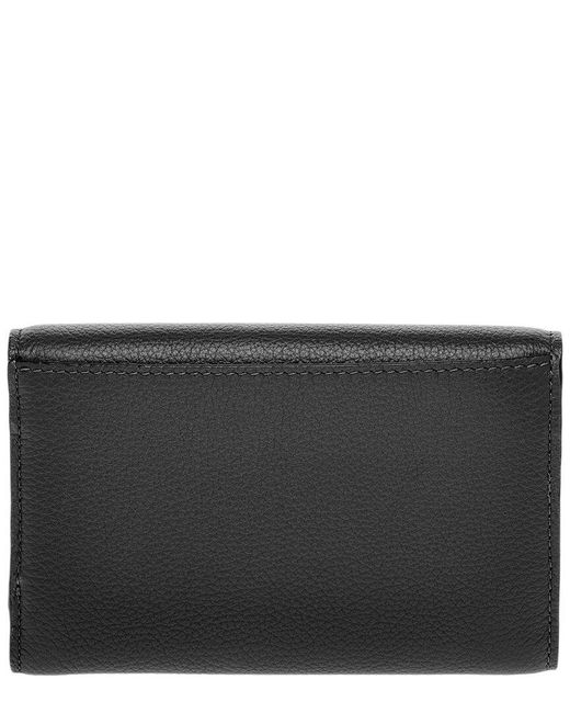 Chloé Black Marcie Medium Leather Wallet