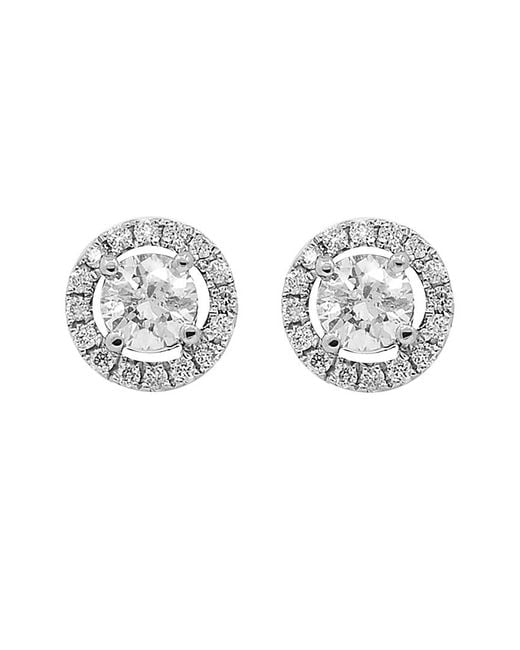 Diana M Metallic Fine Jewelry 14k 0.44 Ct. Tw. Diamond Studs