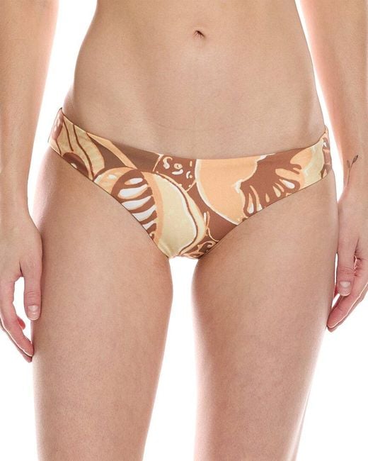 Mara Hoffman Natural Zoa Bikini Bottom