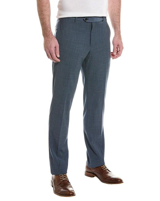 Brooks Brothers Blue Classic Wool-blend Trouser for men